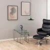 Salontafel Set Jordis Glas Clear 50cm - Giga Living