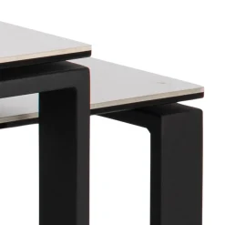 Salontafel Set van 2 Glentruan Wit Keramiek - Giga Living