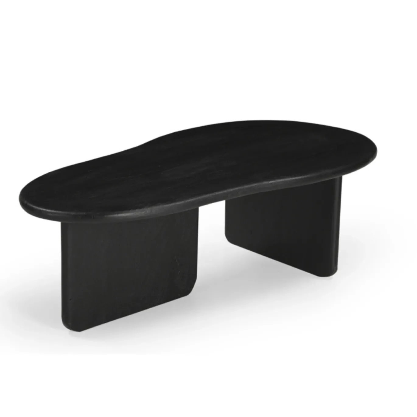 Salontafel Sira Organisch Zwart 130cm - Giga Meubel