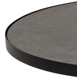 Salontafel Sjors Keramiek Zwart Fairba Ø65,7x40cm - Giga Living