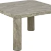 Salontafel Sorell Marmer Grijs 60cm - Giga Living