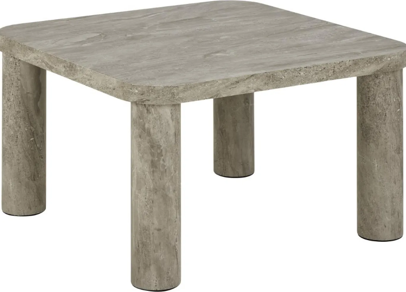 Salontafel Sorell Marmer Grijs 60cm - Giga Living