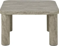 Salontafel Sorell Marmer Grijs 60cm - Giga Living