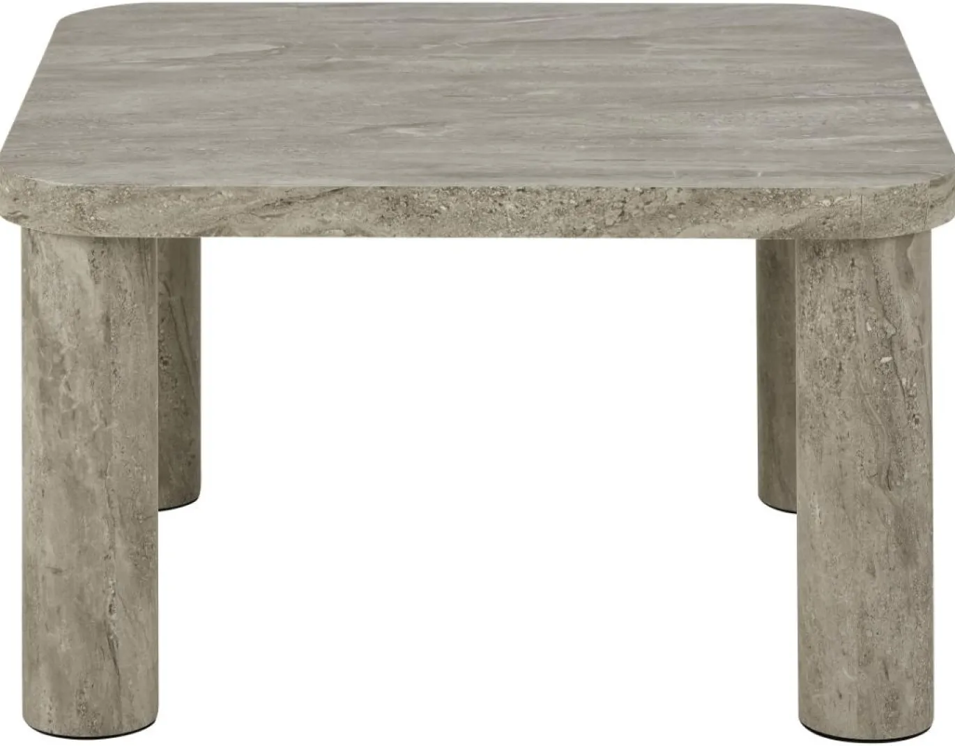 Salontafel Sorell Marmer Grijs 60cm - Giga Living