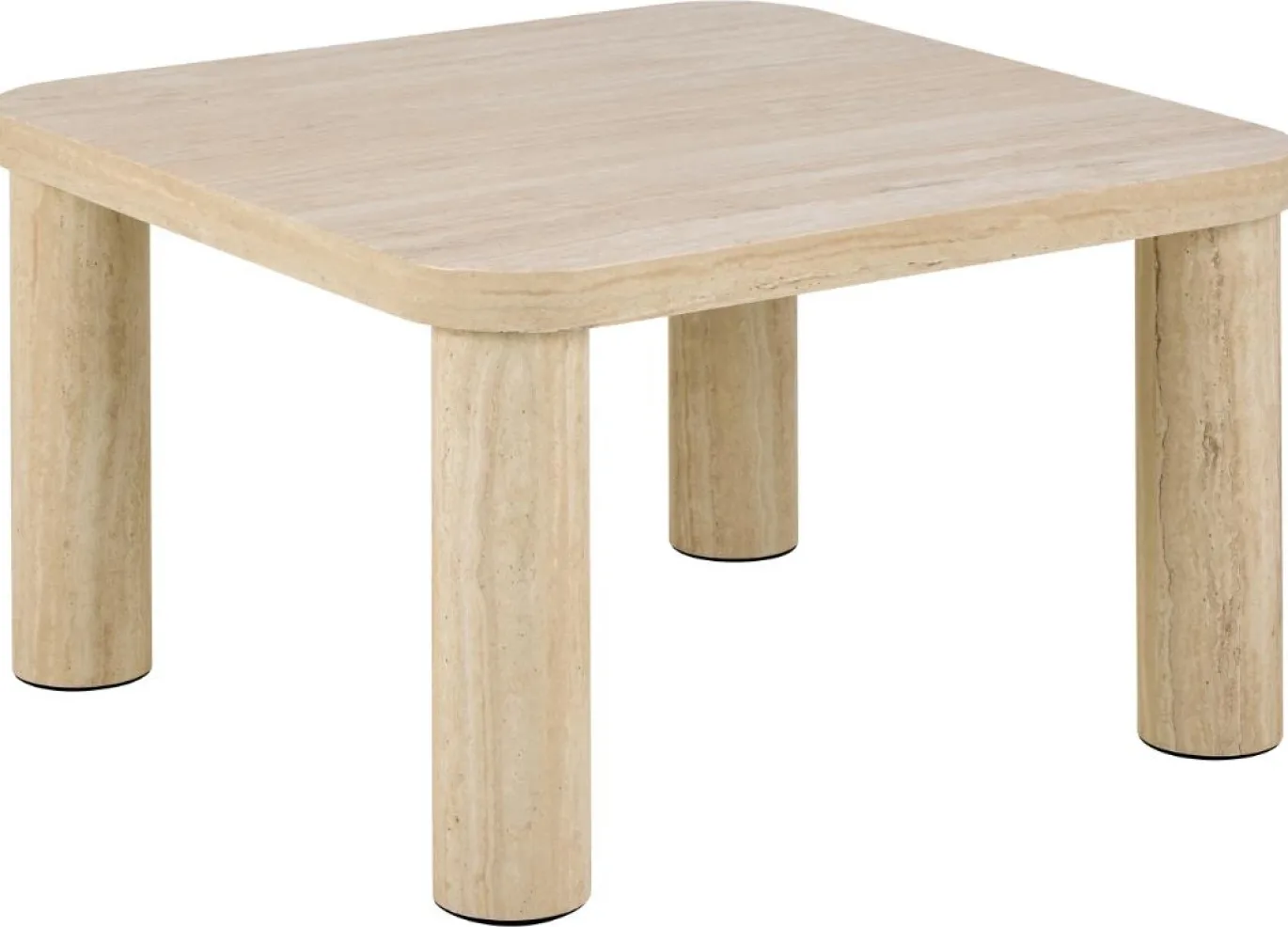 Salontafel Sorell Travertin Beige 60cm - Giga Living