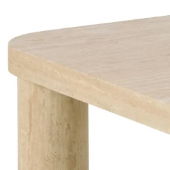 Salontafel Sorell Travertin Beige 60cm - Giga Living