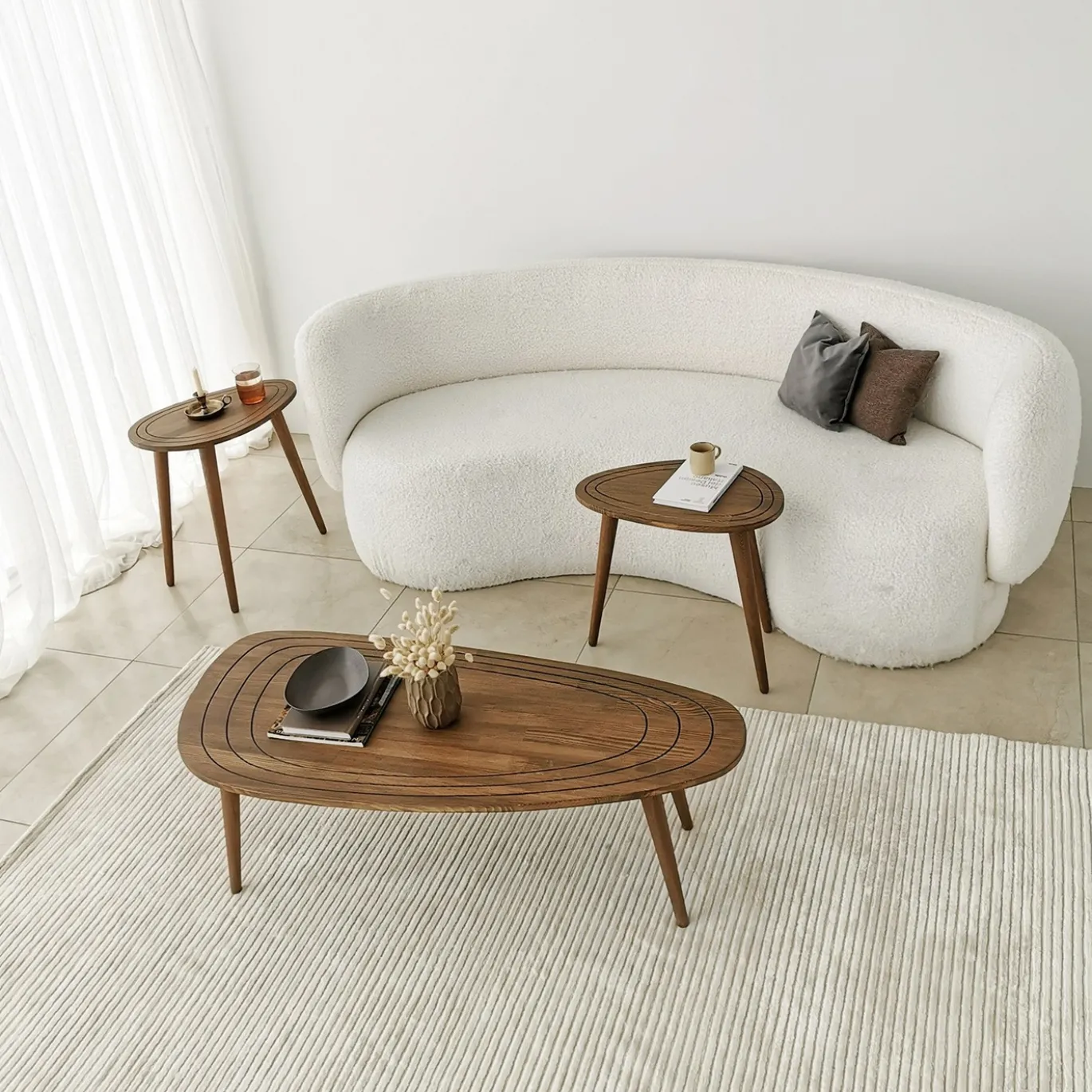 Salontafel Sweet Walnoot 115cm