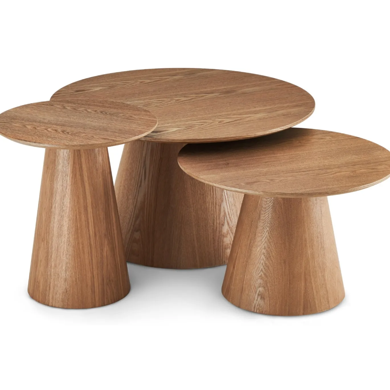 Salontafel Tango ø45x50cm Eiken - Giga Meubel