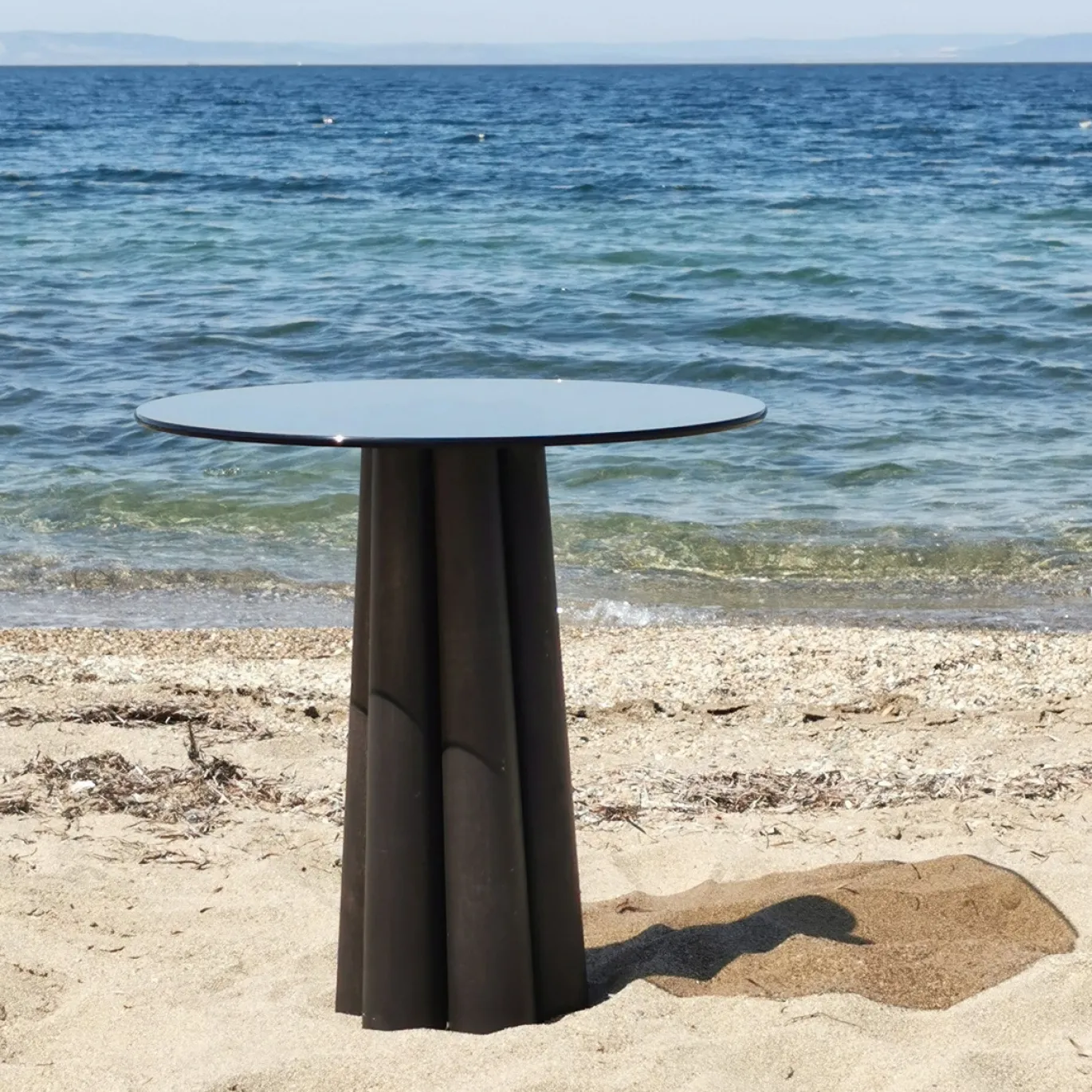 Salontafel Thales Brons/Zwart Ø50cm