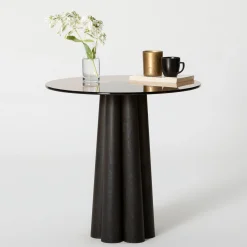 Salontafel Thales Brons/Zwart Ø50cm