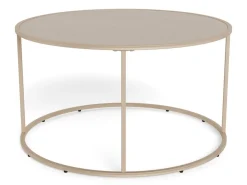 Salontafel Vayen Grijs Ø80cm - Giga Living