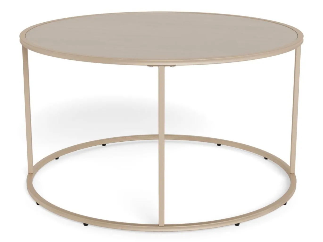 Salontafel Vayen Grijs Ø80cm - Giga Living