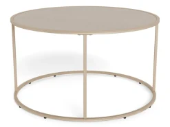 Salontafel Vayen Grijs Ø80cm - Giga Living