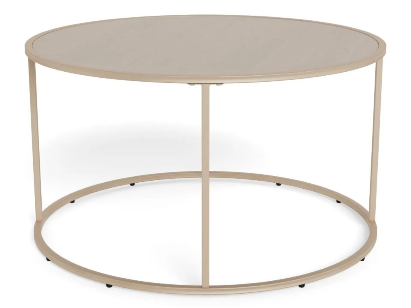 Salontafel Vayen Grijs Ø80cm - Giga Living