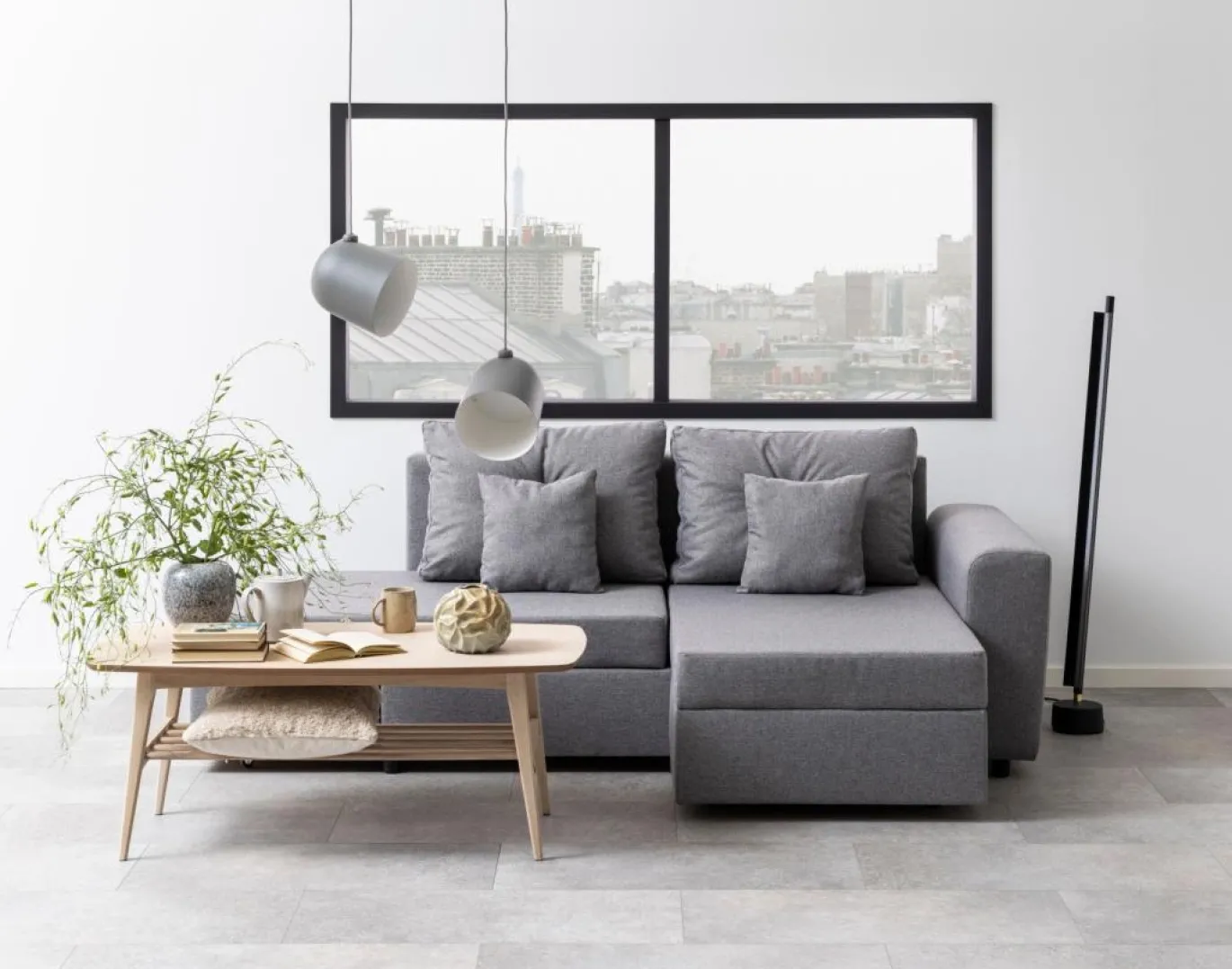 Salontafel Wova Eikenfineer Wit 120cm - Giga Living