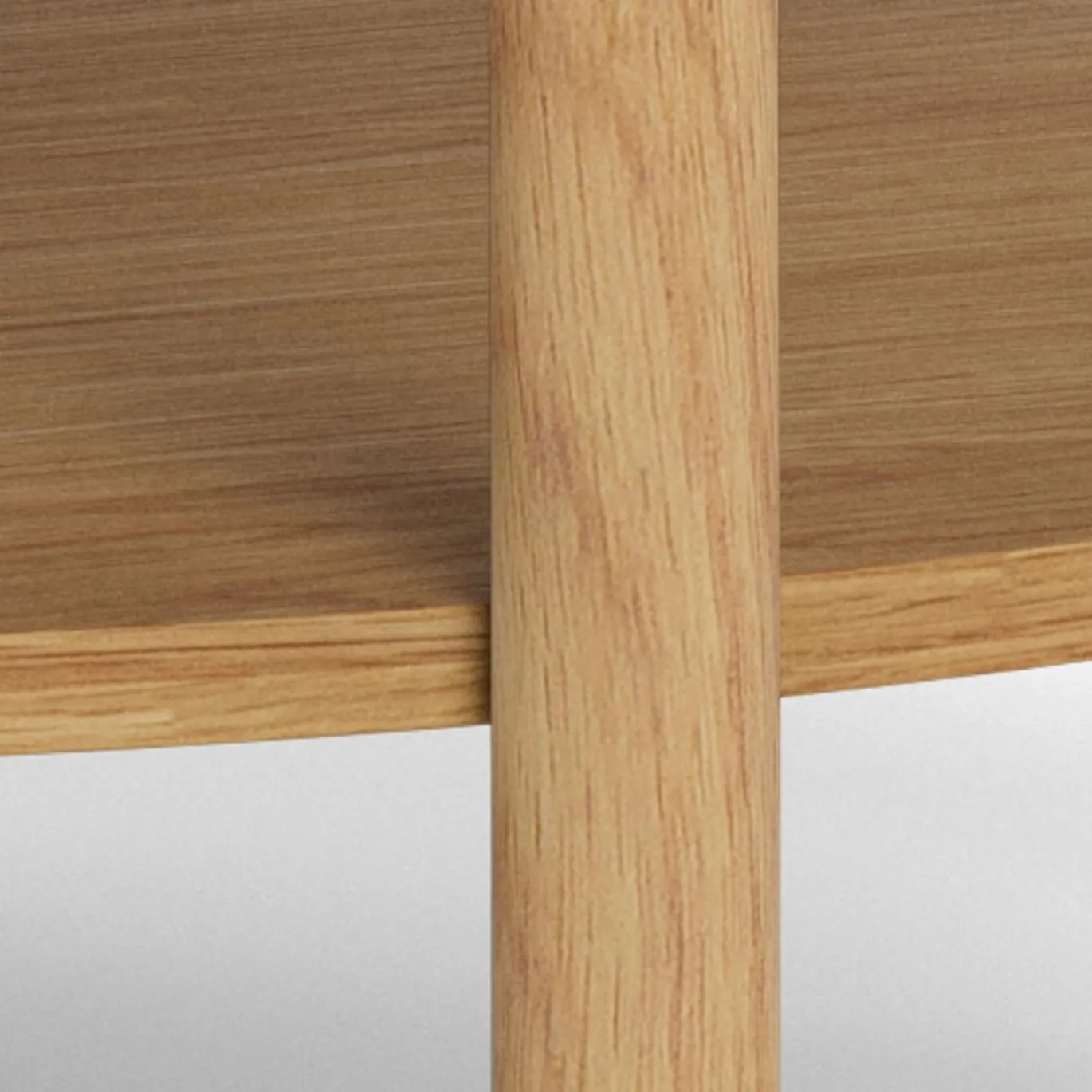 Salontafel Zane Eiken Ø80cm - Giga Living