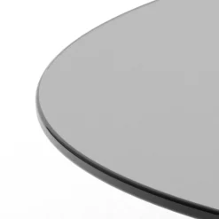 Salontafel Zelon Glas Smoke Ø80cm - Giga Living