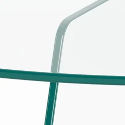 Salontafel Zelon Glas Transparant Ø80cm - Giga Living