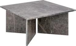 Salontafel Zivik Marmer Grijs Marron 90cm - Giga Living
