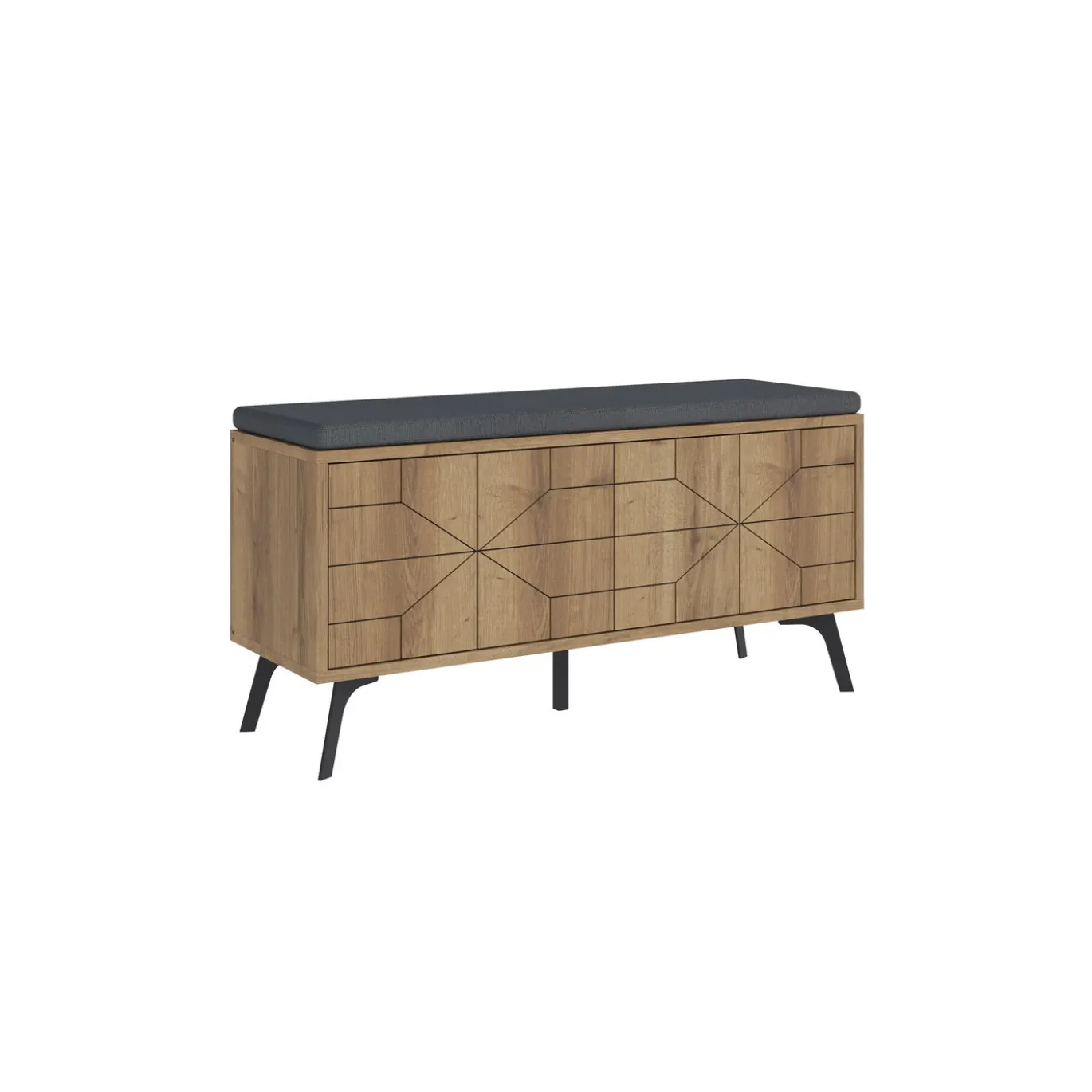 Schoenenbank Dune Naturel 107cm