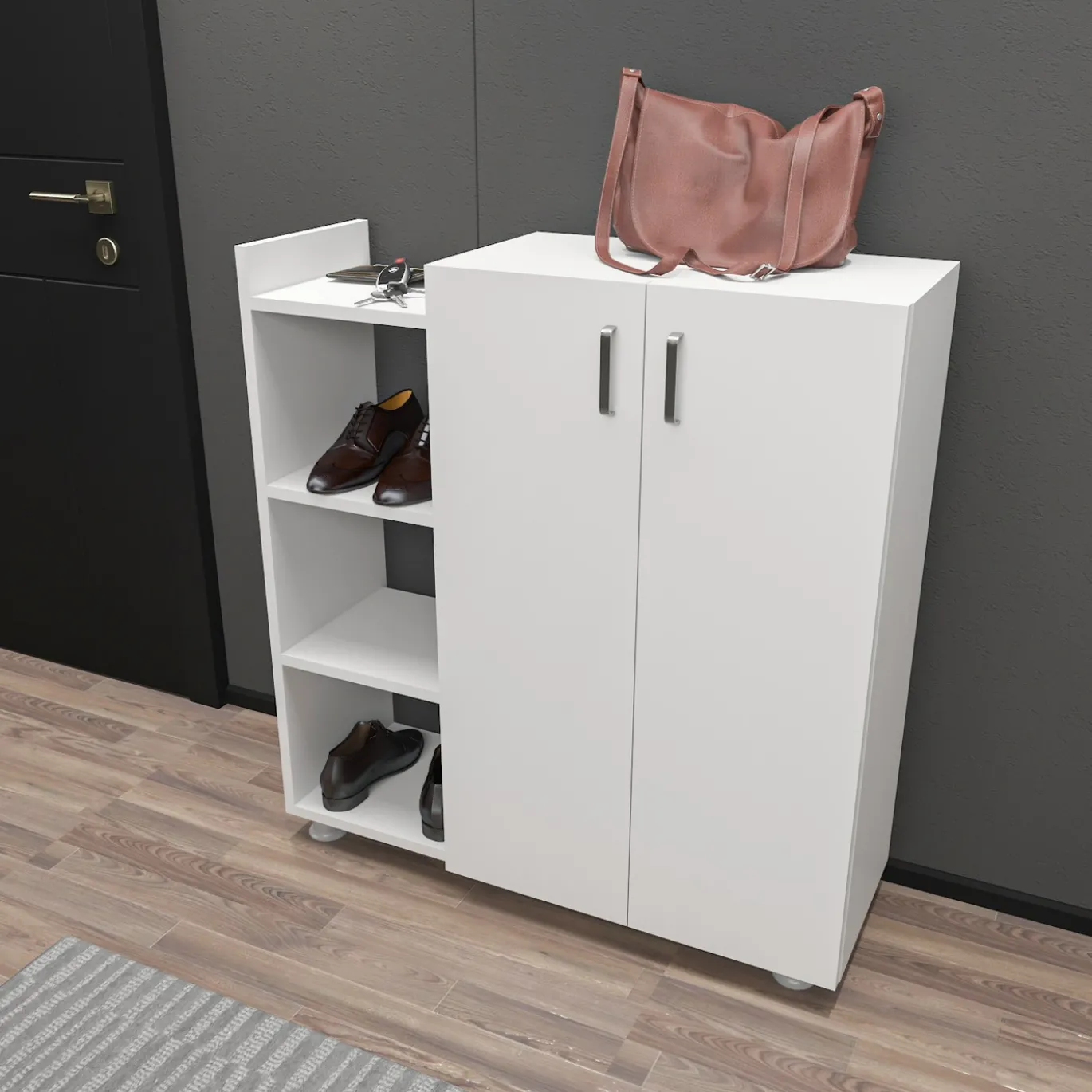 Schoenenkast Asus Wit