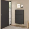 Schoenenkast Bodo Matgrijs - Giga Living