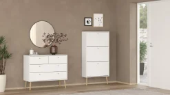 Schoenenkast Bodo Wit - Giga Living