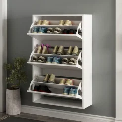 Schoenenkast Lupa 3 Wit
