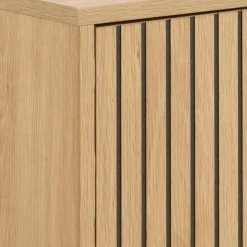 Schoenenkast Muuto Naturel 71,6x17x43cm Melamine - Giga Living
