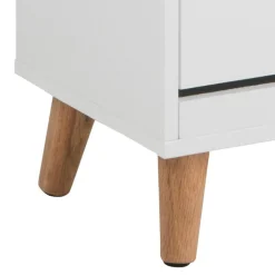 Schoenenkast Nylen Frame Mdf Wit 133cm - Giga Living