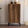 Schoenenkast Prag Melamine Walnoot