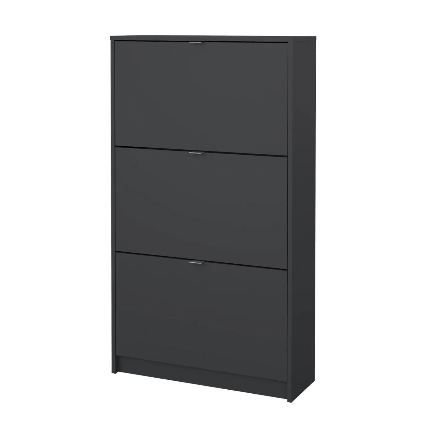 Schoenenkast Shoes Matgrijs 3-vakken - Giga Living