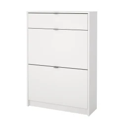 Schoenenkast Shoes Wit 2-vakken + 1-lade - Giga Living
