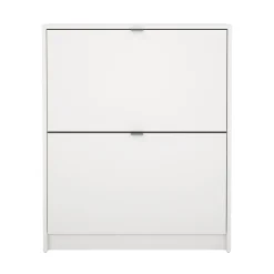 Schoenenkast Shoes Wit 2-vakken - Giga Living