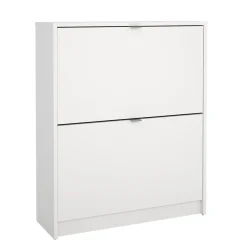Schoenenkast Shoes Wit 2-vakken - Giga Living