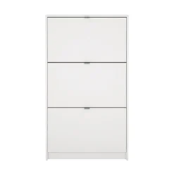 Schoenenkast Shoes Wit 3-vakken - Giga Living