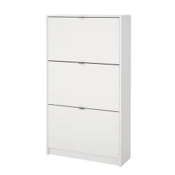 Schoenenkast Shoes Wit 3-vakken - Giga Living