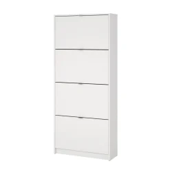 Schoenenkast Shoes Wit 4-vakken - Giga Living