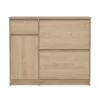 Schoenenkast Ylva Hickory - Giga Living