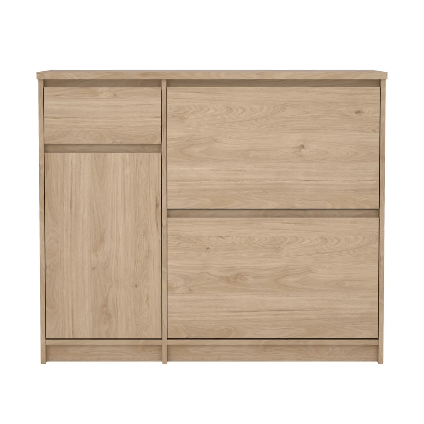 Schoenenkast Ylva Hickory - Giga Living