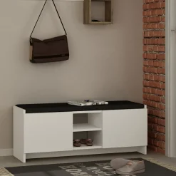 Schoenenkast Zulla Melamine Wit