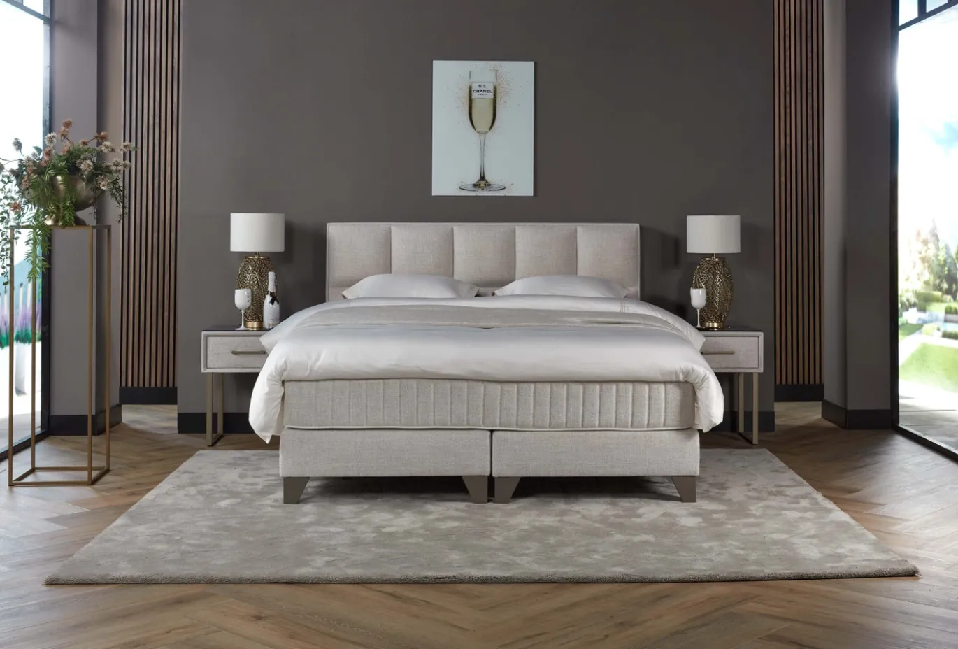 Serta Boxspring Hollywood Oasis Naturel 180x200cm