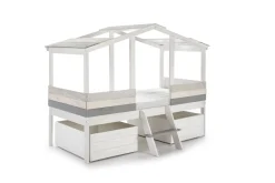 Set 2 Hut Lades Ulises Rustic Wit - Giga Meubel