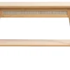 Sidetable Barrali Naturel Eiken 110cm - Giga Living