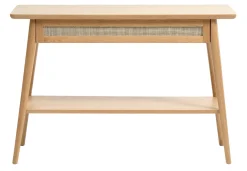 Sidetable Barrali Naturel Eiken 110cm - Giga Living