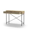 Sidetable Ecrin 1dr Eiken met Metaal - Giga Meubel
