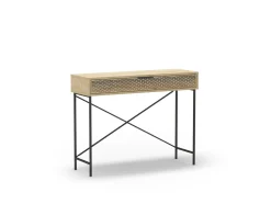 Sidetable Ecrin 1dr Eiken met Metaal - Giga Meubel