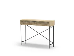 Sidetable Ecrin 1dr Eiken met Metaal - Giga Meubel