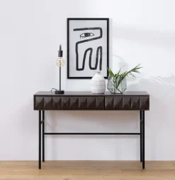 Sidetable Latina Espresso W117 cm - Giga Living