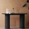 Sidetable Nola Zwart 130cm - Giga Living